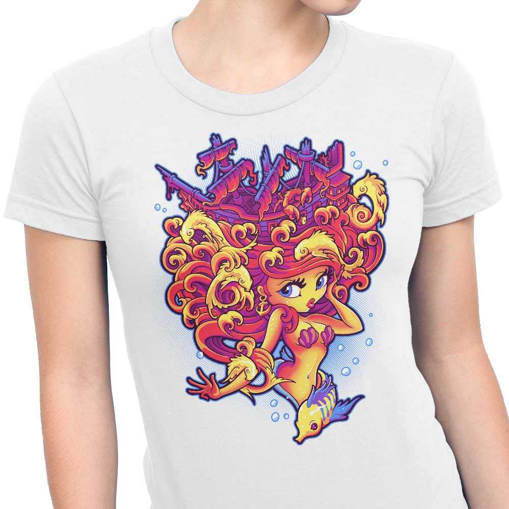 Jehsee's Women's Sunken Treasure T-Shirts in Various Sizes