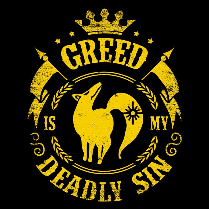Typhoonic Art's Greed is My Sin - Stylish Women's Apparel Collection