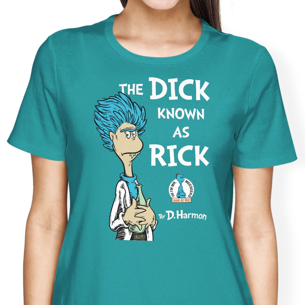 MikeGoesGeek's 'The Dick Known as Rick' Women's Fashion Apparel