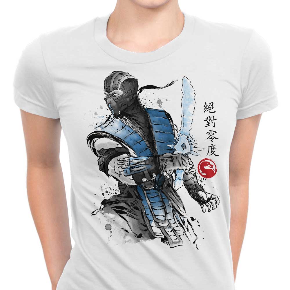 Ice Warrior Sumi-e - Stylish Women's Apparel