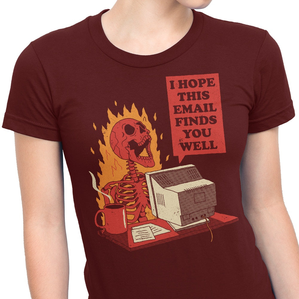 Charming 'You Got Mail' Women's Fashion Apparel