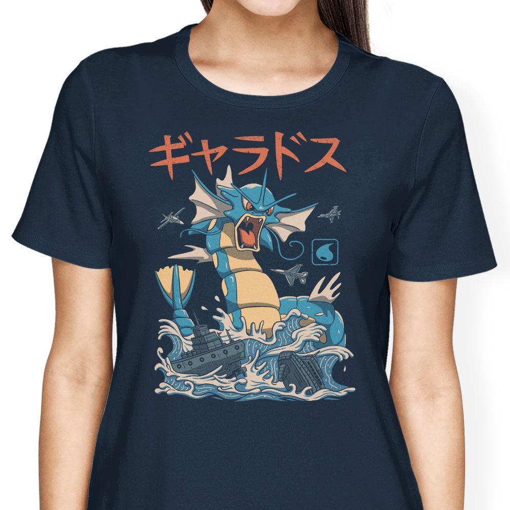 Stylish Women's Water Flying Kaiju Apparel Collection