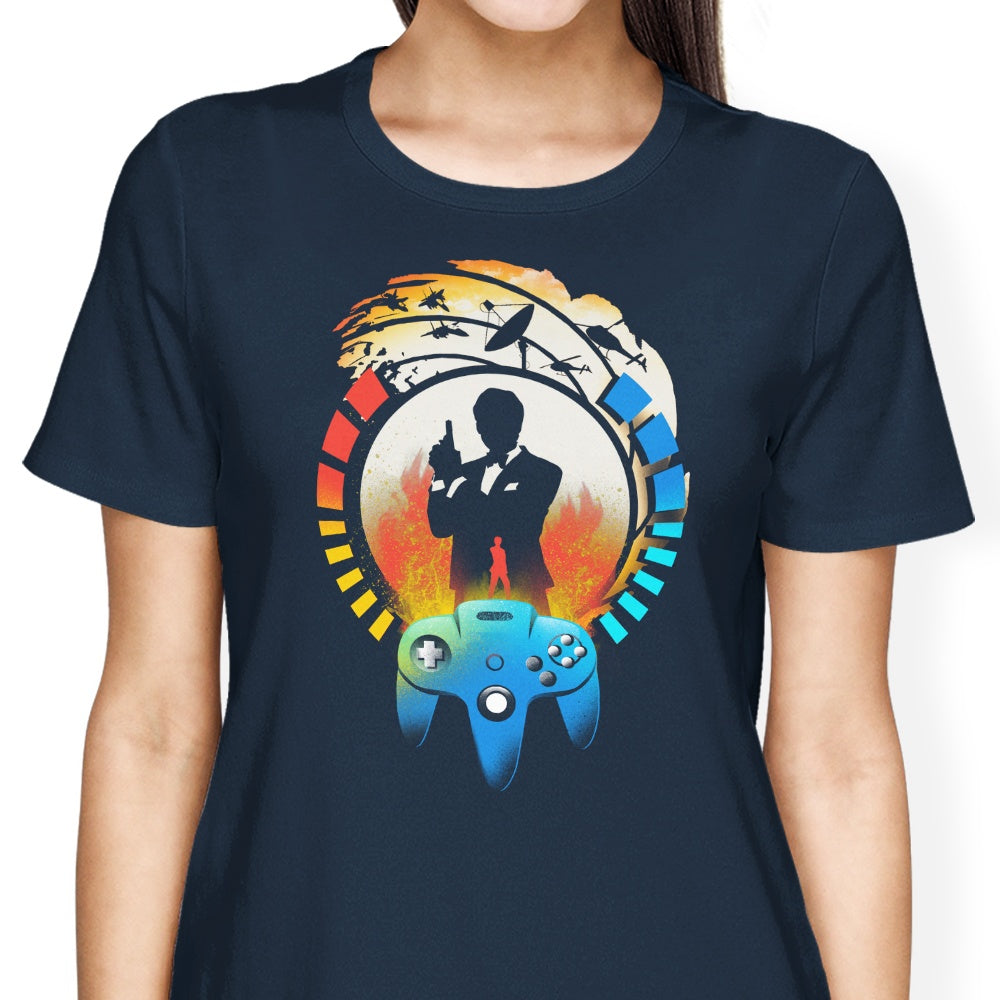 Dandingeroz Golden Gun 64 - Women's Comfortable Cotton T-Shirts