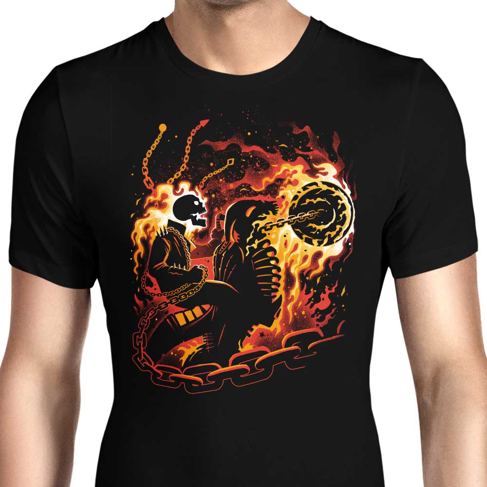 Men's Blazing Vengeance Apparel Collection - T-Shirts and Premium T-Shirts
