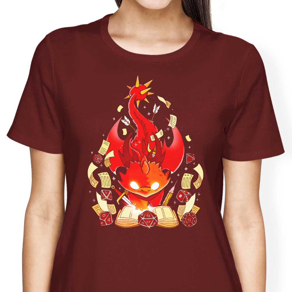 Vallina84 Dragon Dice Women's Comfortable Cotton T - Shirts Set