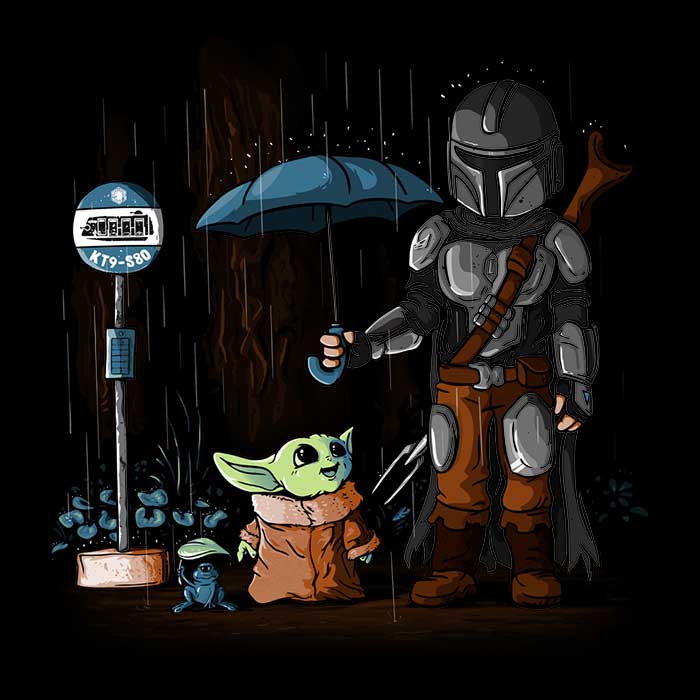 My Neighbor Mando - High - Quality Men's T - Shirts and Premium Tees