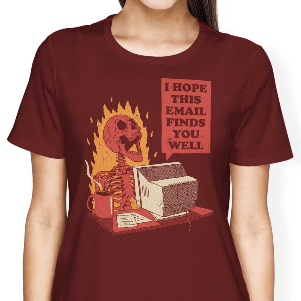 Charming 'You Got Mail' Women's Fashion Apparel