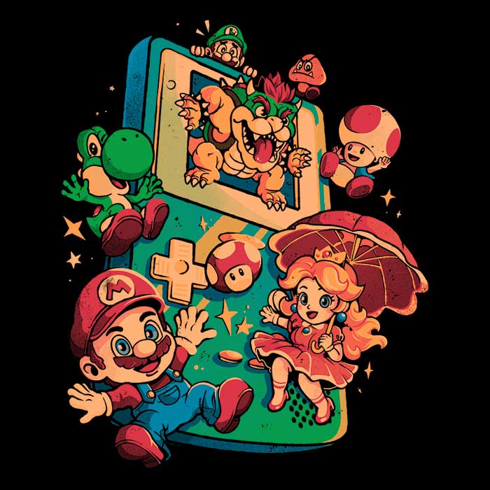 Cool Plumber Game Inspired Men's Apparel