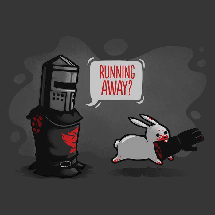 Naolito Women's Running Away T-Shirts in Various Sizes