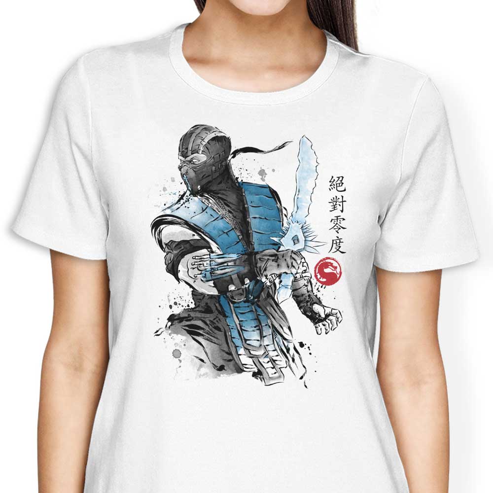Ice Warrior Sumi-e - Stylish Women's Apparel