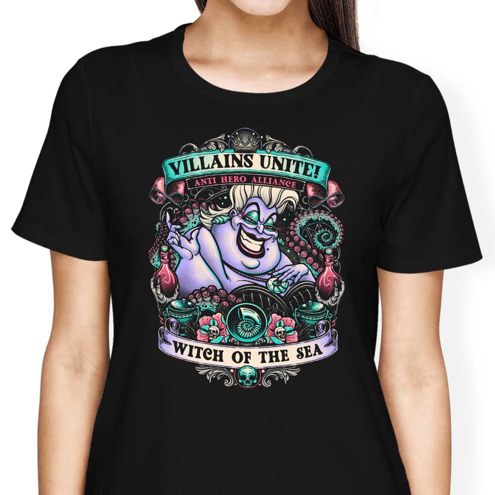 Women's Sea Witch Themed Apparel Collection - T-Shirts and Premium T-Shirts
