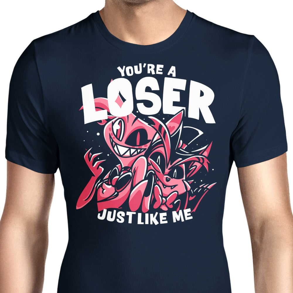 Cool Men's 'Loser, Baby' Apparel by Fitas Artwork