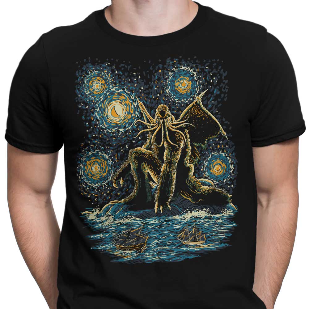 Cthulhu-themed Men's Clothing - Night of Cthulhu Collection