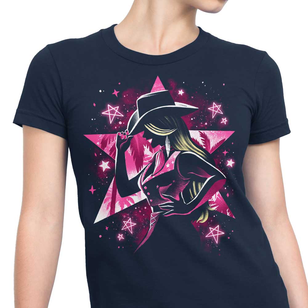 Malibu Cowgirl Women's Fashion Apparel - T-Shirts and Premium T-Shirts
