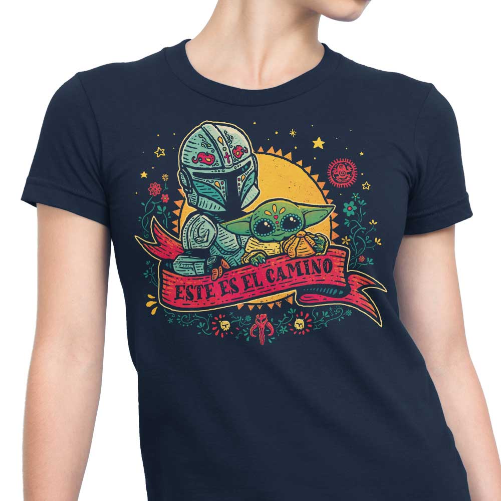 Teesgeex Estes Es El Camino Women's Stylish Cotton T-Shirts