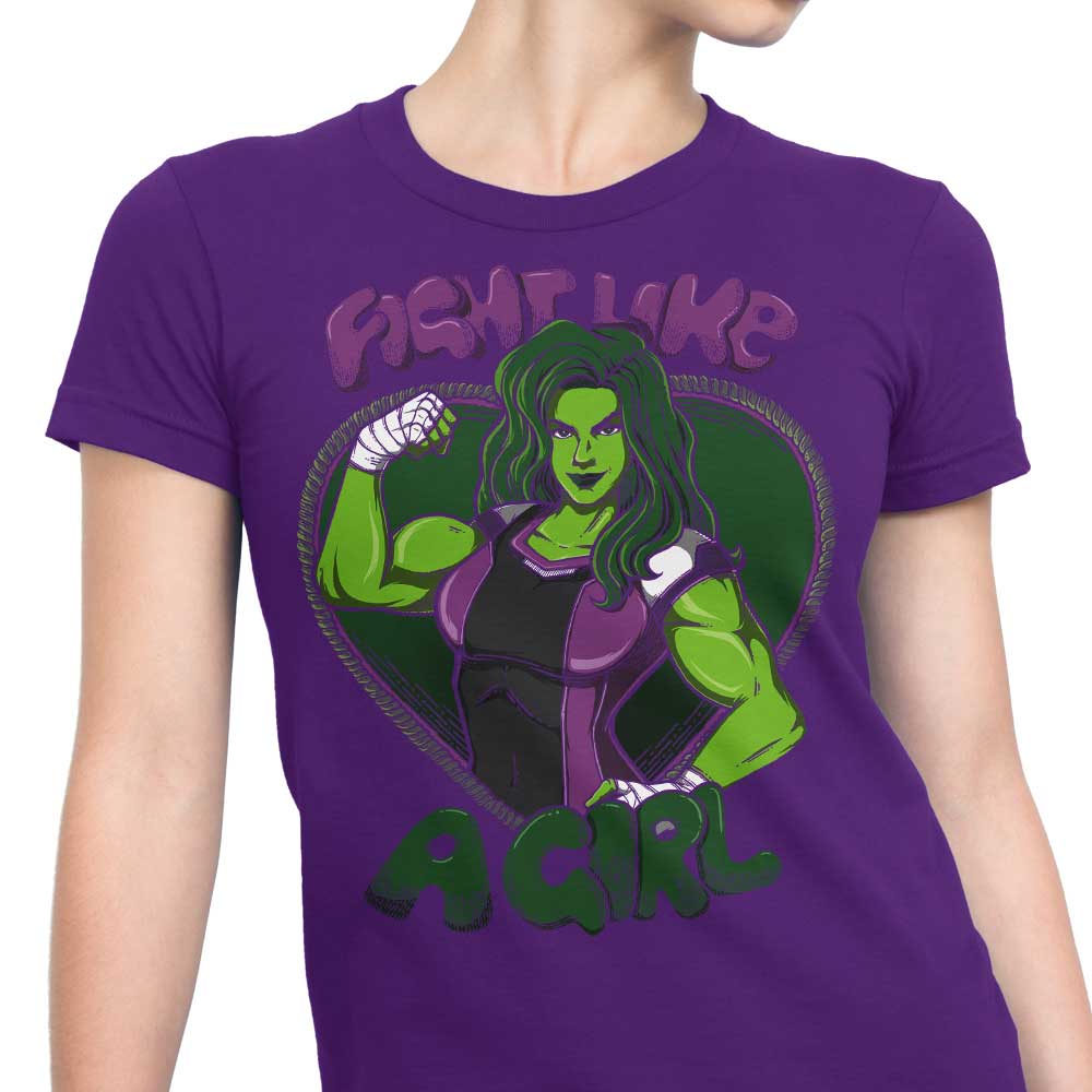 Guiseigne Women's 'Fight Like a Hulk' Stylish Apparel