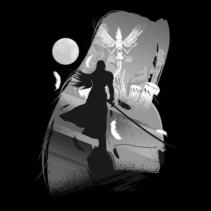 Sephiroth's Attack - Stylish Men's T - Shirts Collection