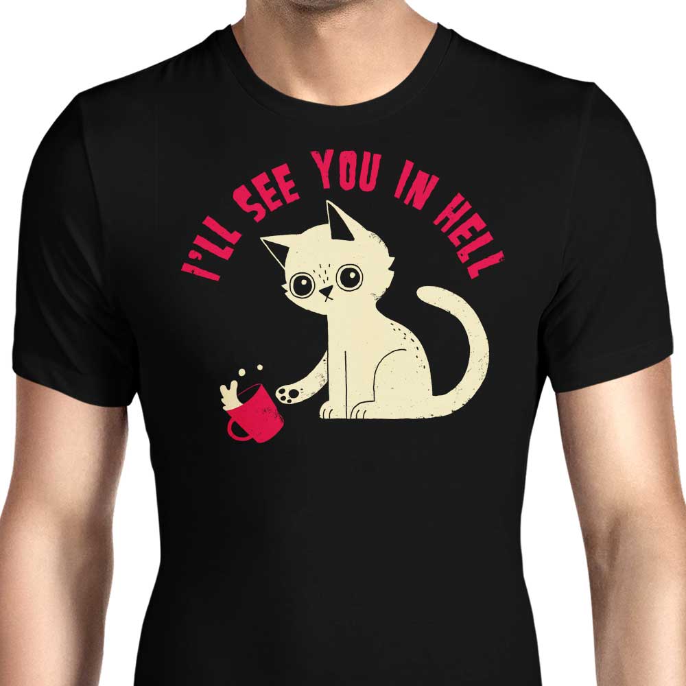 Men's Stylish 'See You in Hell' Apparel from DinoMike