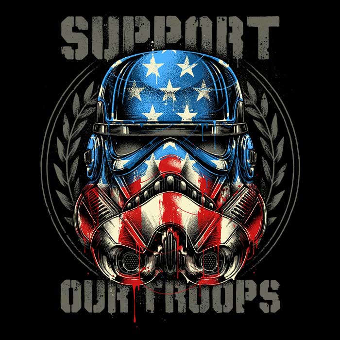 Support Our Troops - Comfortable Men's Apparel Collection