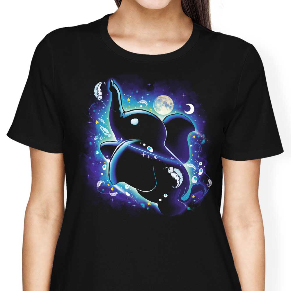 Vallina84's Magical Elephant Women's Comfortable Cotton T-Shirts