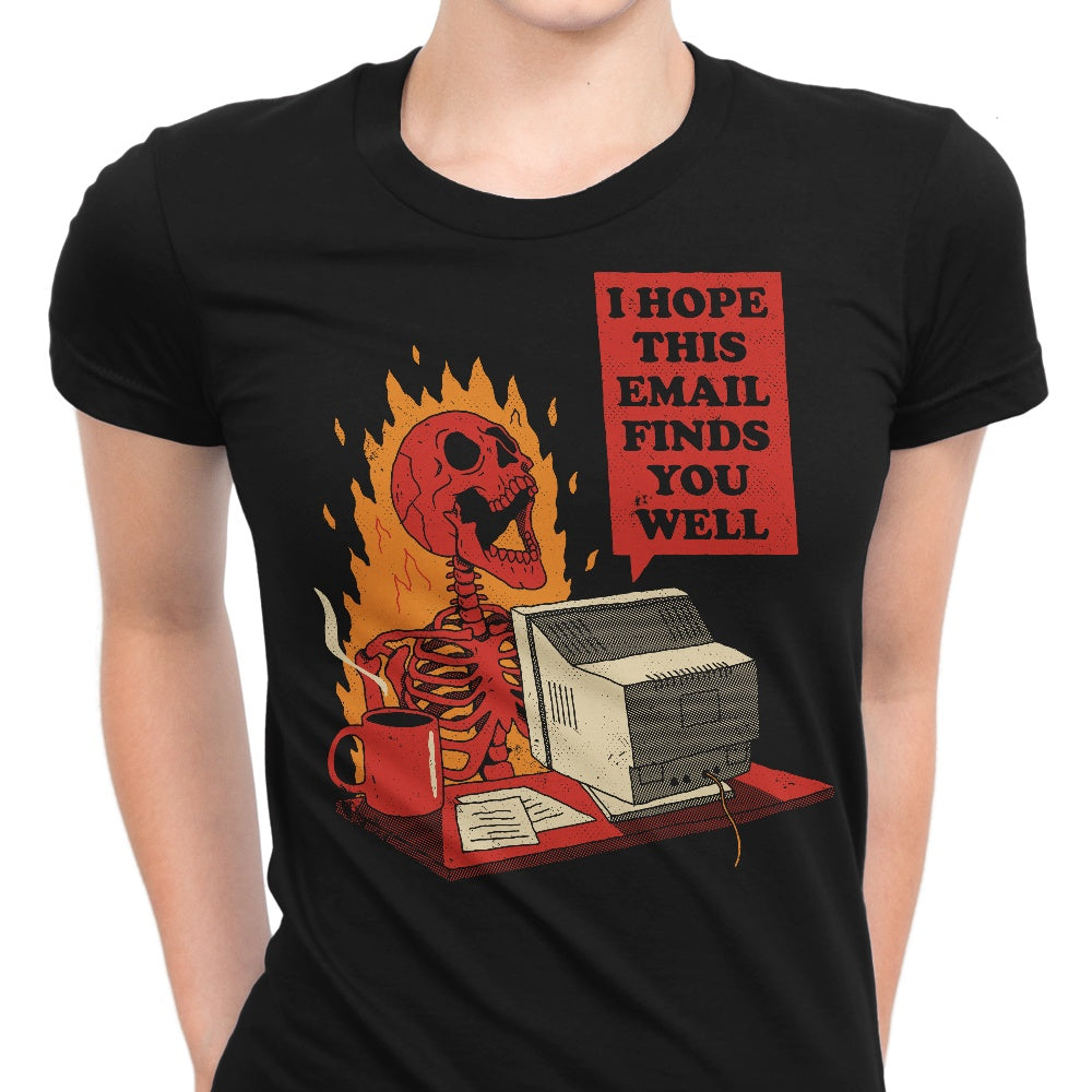 Charming 'You Got Mail' Women's Fashion Apparel