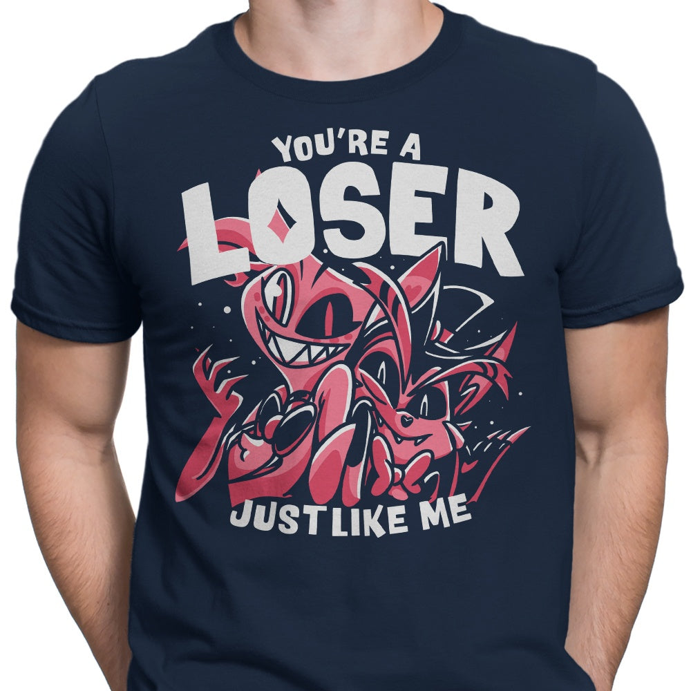 Cool Men's 'Loser, Baby' Apparel by Fitas Artwork
