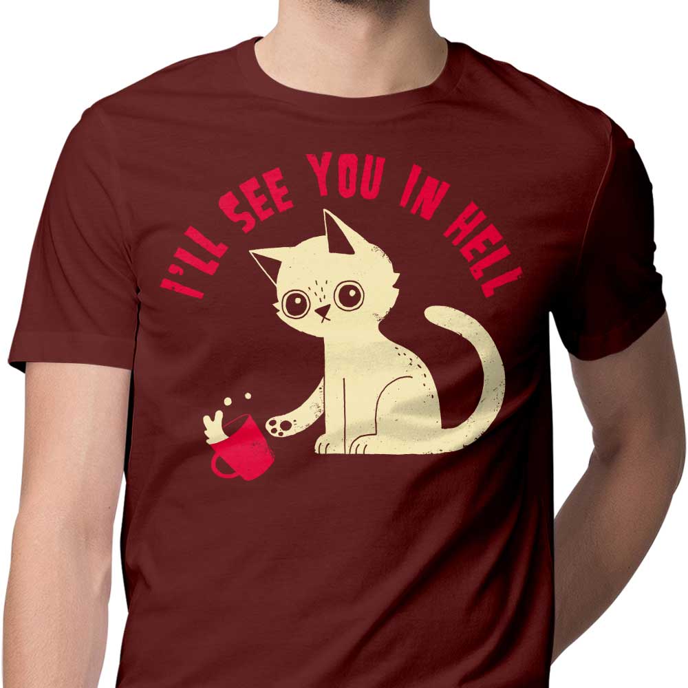 Men's Stylish 'See You in Hell' Apparel from DinoMike
