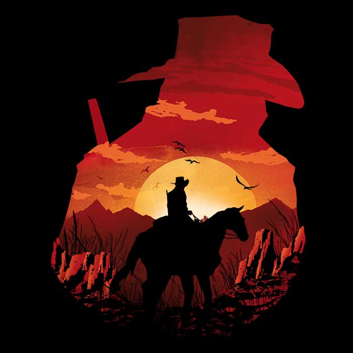 Red Dead Sunset Women's Fashion - Apparel Collection