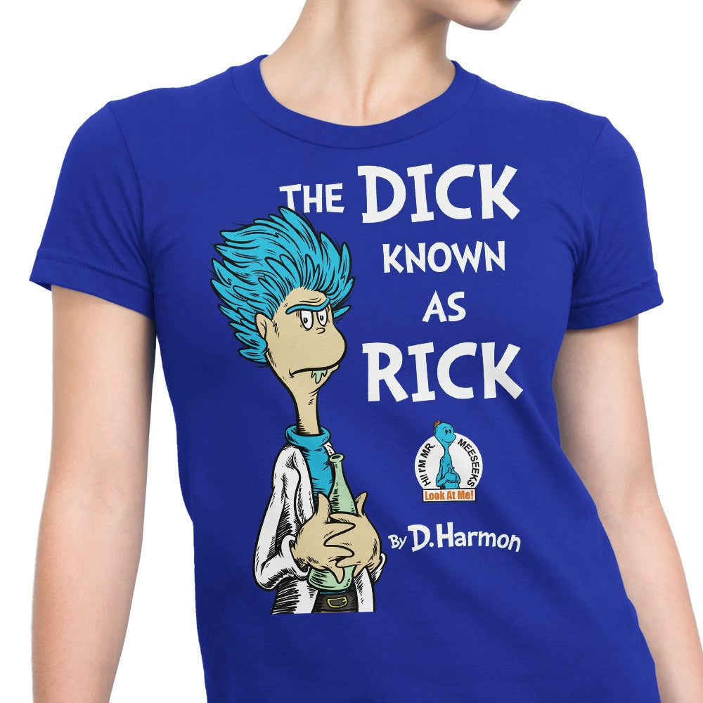 MikeGoesGeek's 'The Dick Known as Rick' Women's Fashion Apparel