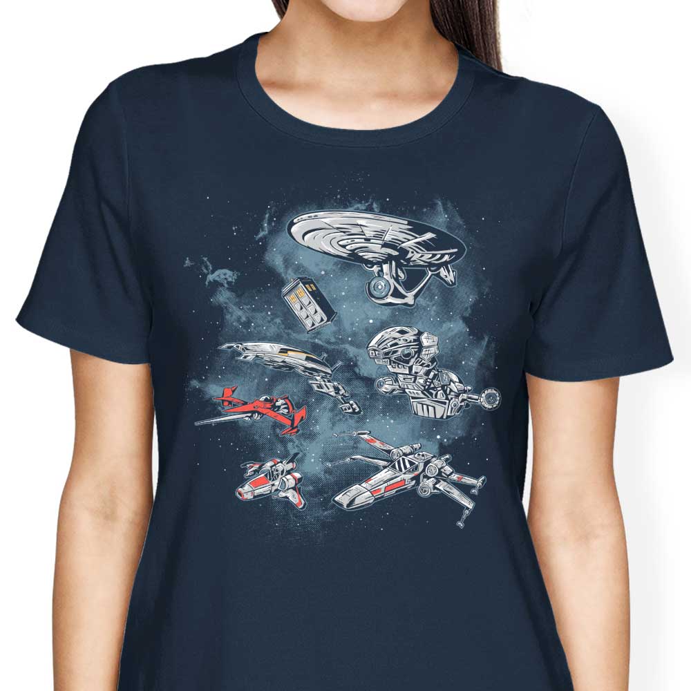 Adam Works' Premium Women's Ultimate Space Fleet Apparel