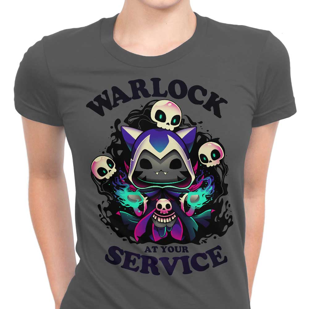 Women's Magical Warlock-Themed Apparel: T-Shirts and Premium T-Shirts