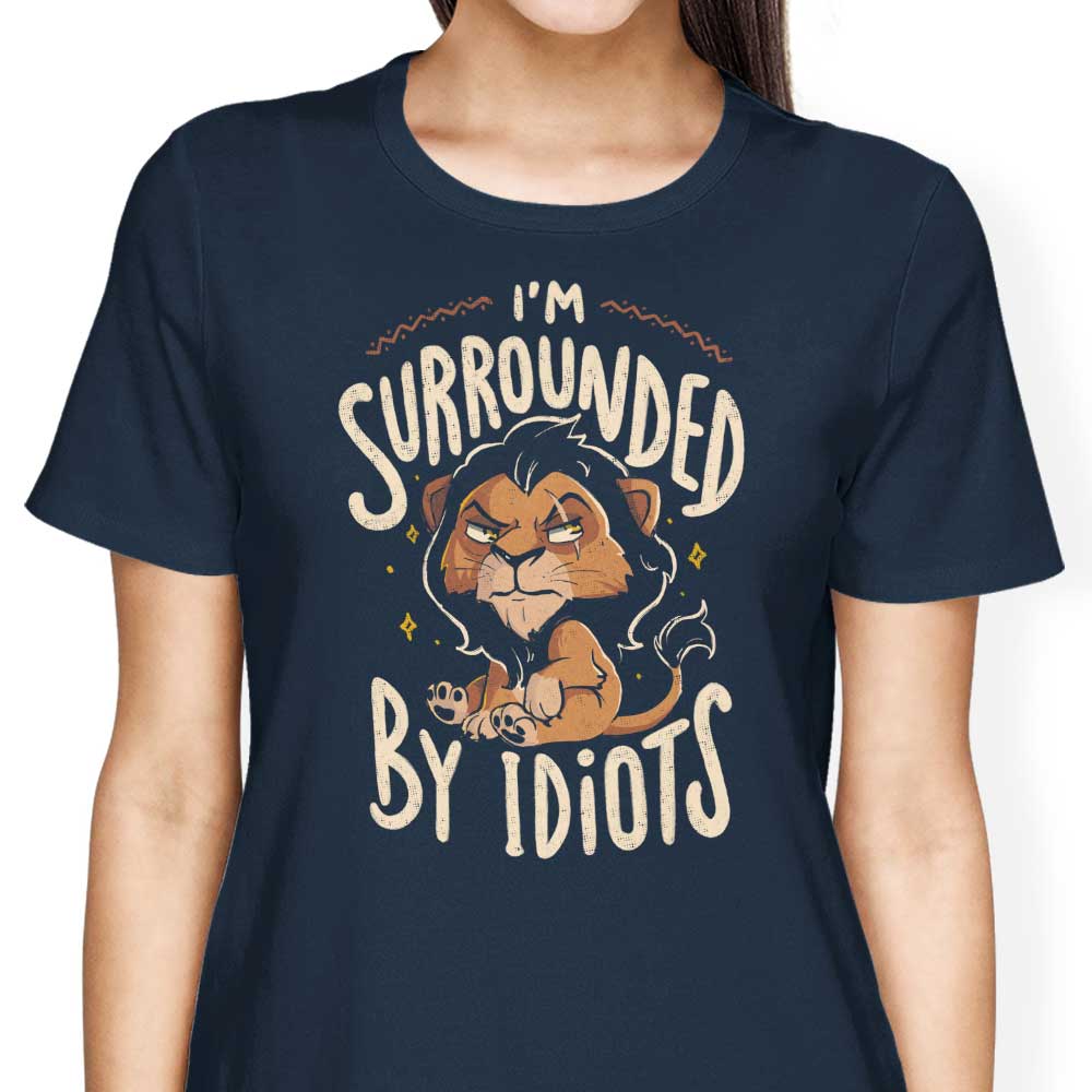 Women's Clothing - Apparel Inspired by the Concept of 'Surrounded by Idiots'