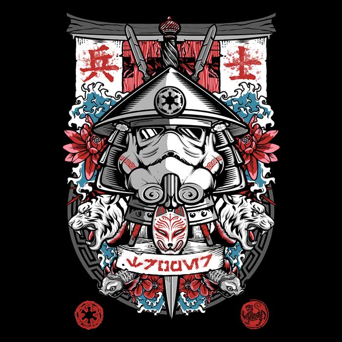 Women's Trooper Samurai Clothing - Apparel for Female