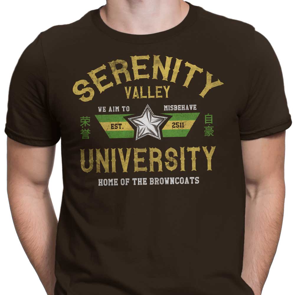 Men's Apparel Collection from Serenity Valley University