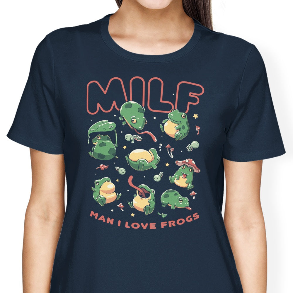 Women's 'I Love Frogs' Fashionable Apparel Collection