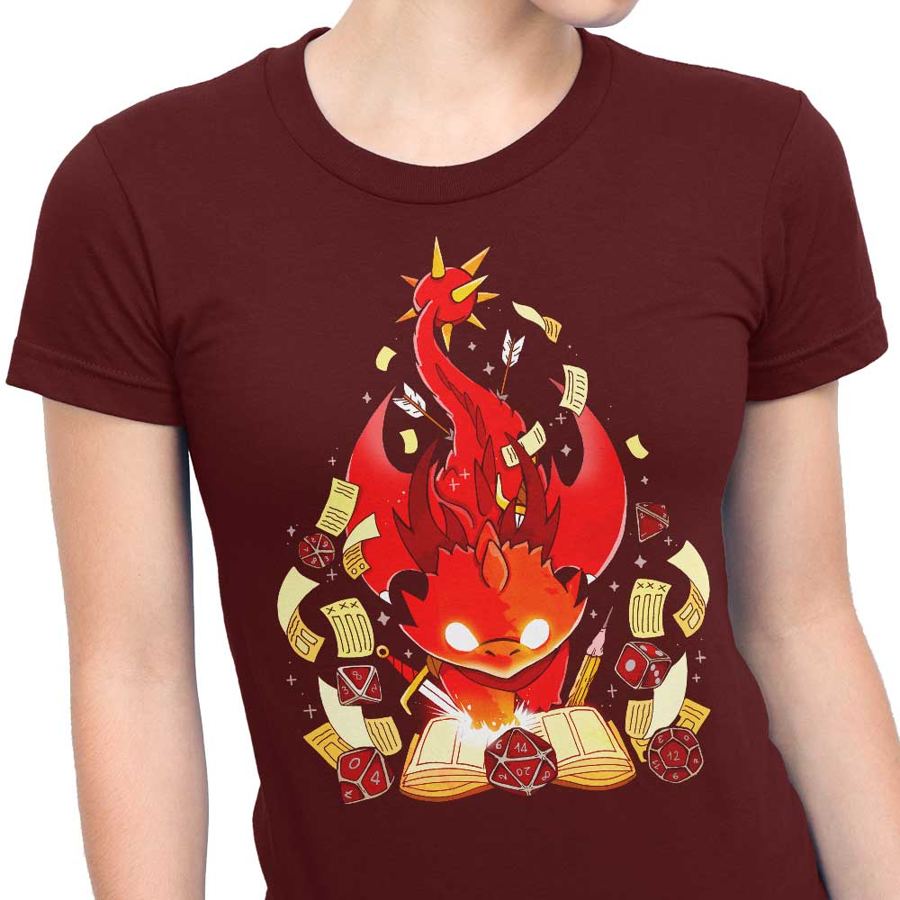 Vallina84 Dragon Dice Women's Comfortable Cotton T - Shirts Set