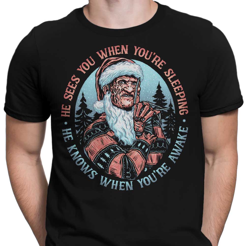 Men's Nightmare Santa-themed Apparel by Momma Gorilla