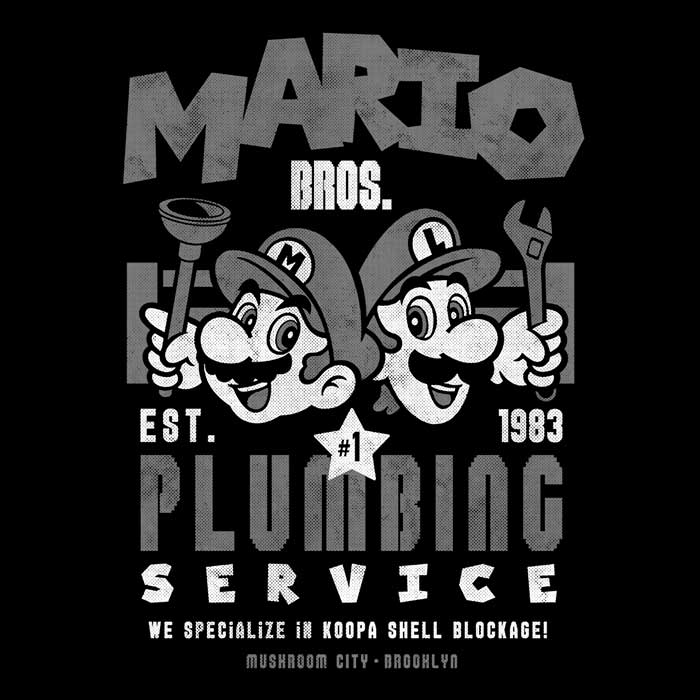 Arinesart's Mushroom Kingdom Plumbing Service Women's Stylish Apparel