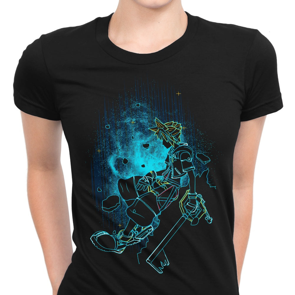 Enigmatic Kingdom's Shadow - Women's Fashionable Apparel
