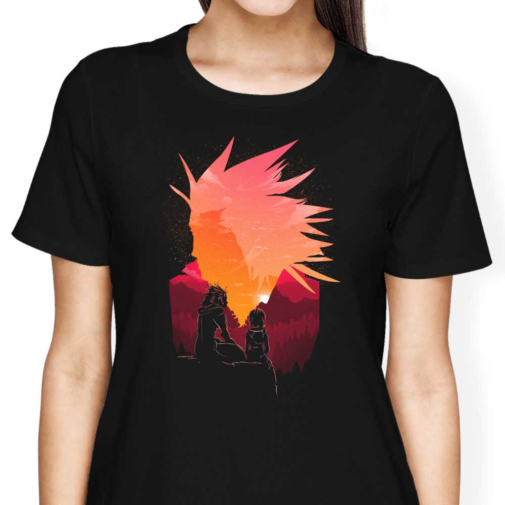 Stylish Women's Flurry Landscape Apparel - T-Shirts in Various Sizes