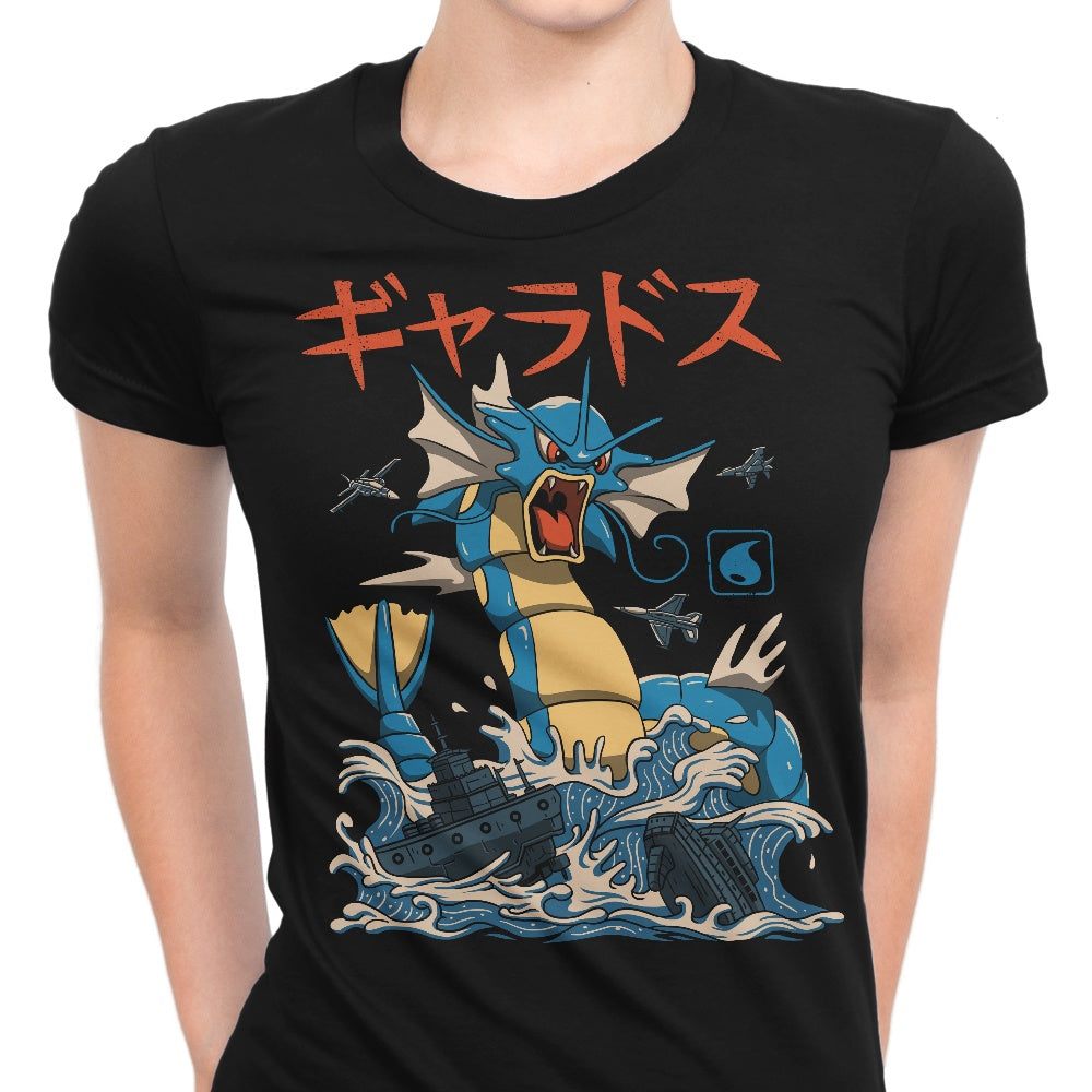Stylish Women's Water Flying Kaiju Apparel Collection