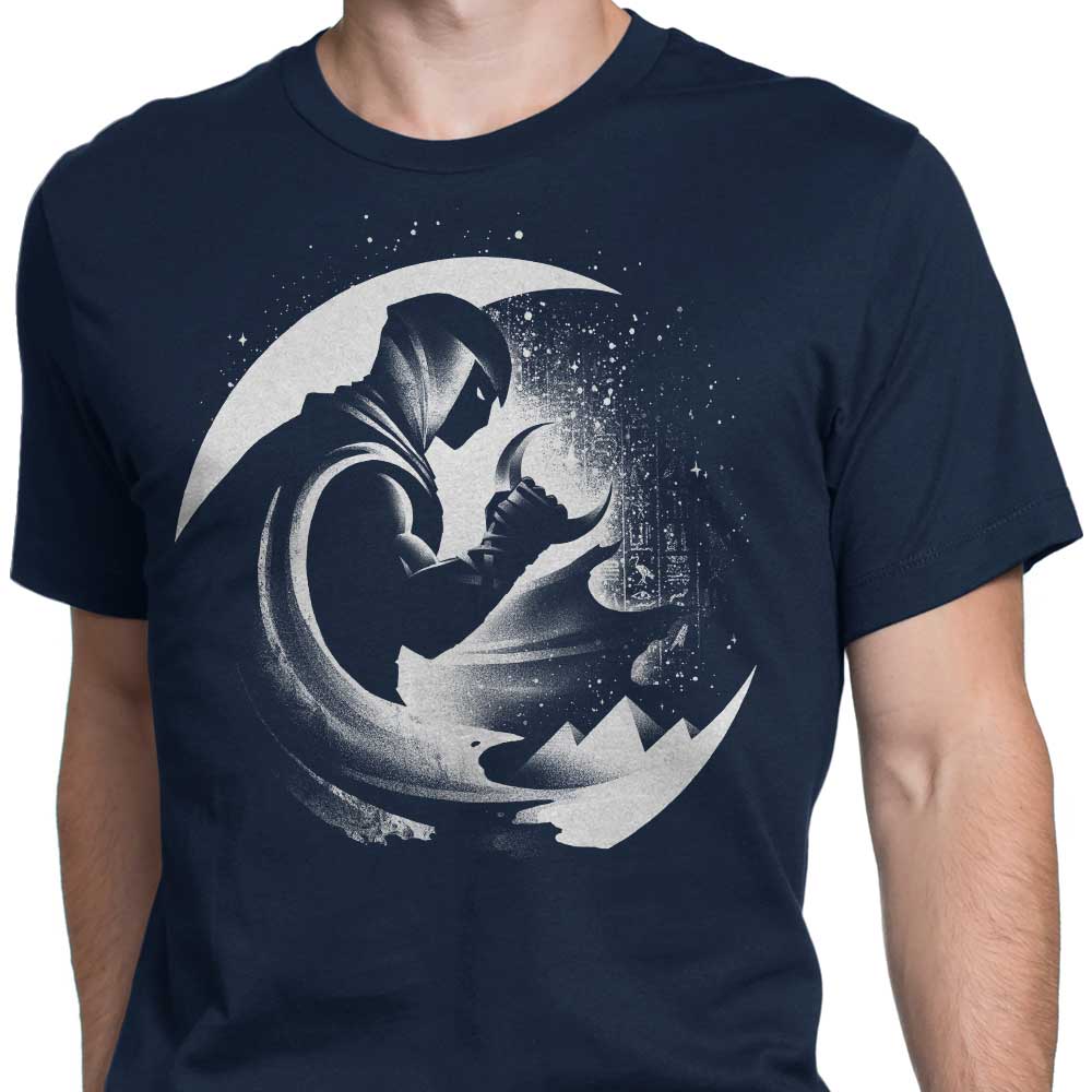 Alemaglia's Crescent Moon - Stylish Men's Cotton T-Shirts