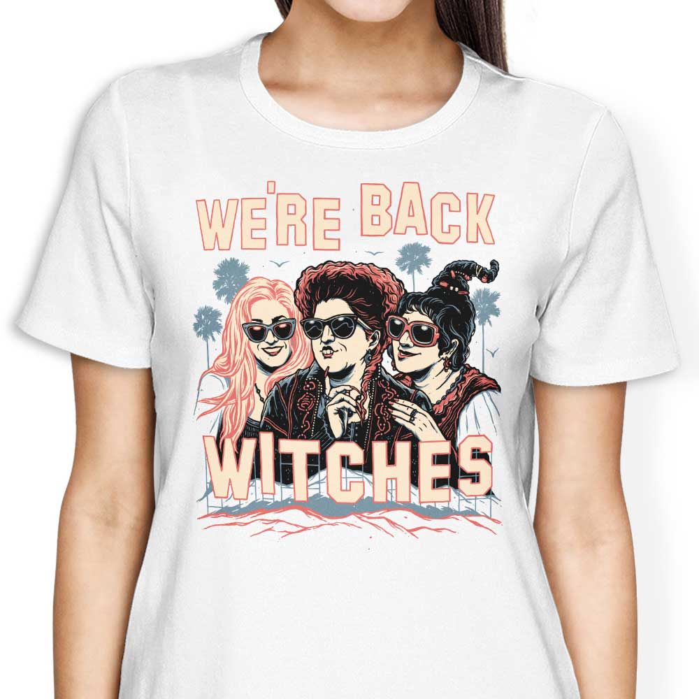 We're Back, Witches! Stylish Women's Clothing Apparel - T-Shirts and Premium T-Shirts