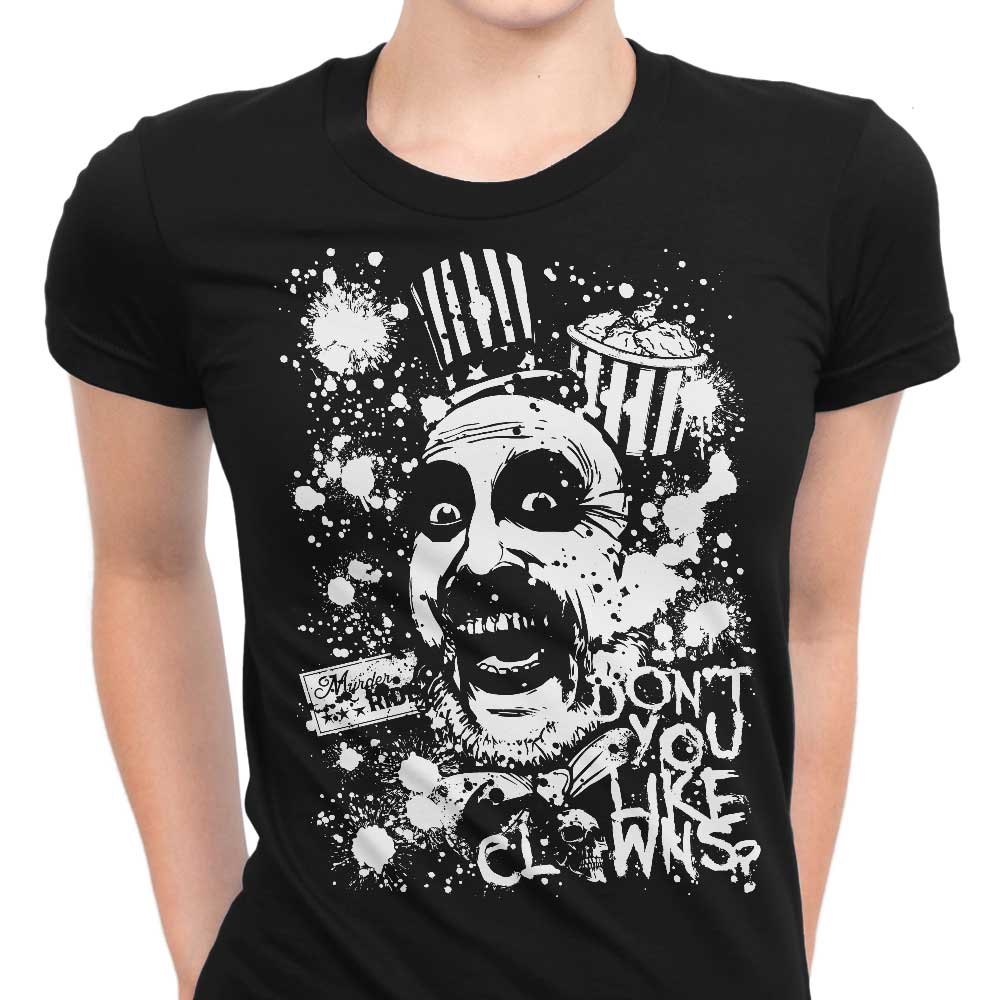 Stylish 'Don't You Like Clowns' Women's Clothing by Arinesart