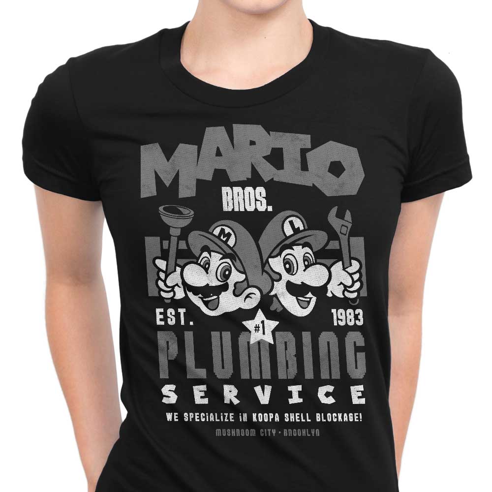 Arinesart's Mushroom Kingdom Plumbing Service Women's Stylish Apparel