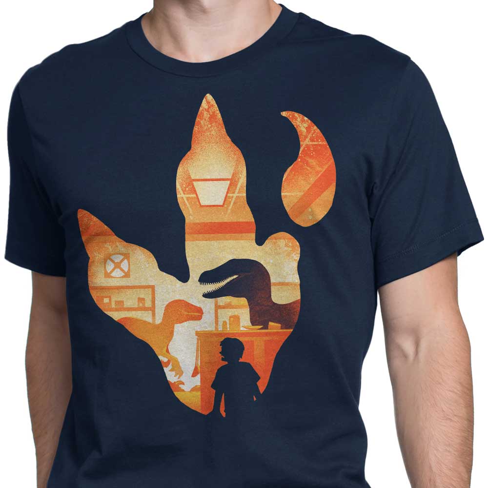 Men's Velociraptor Footprint Apparel - Clothing for Fashion - Forward Guys