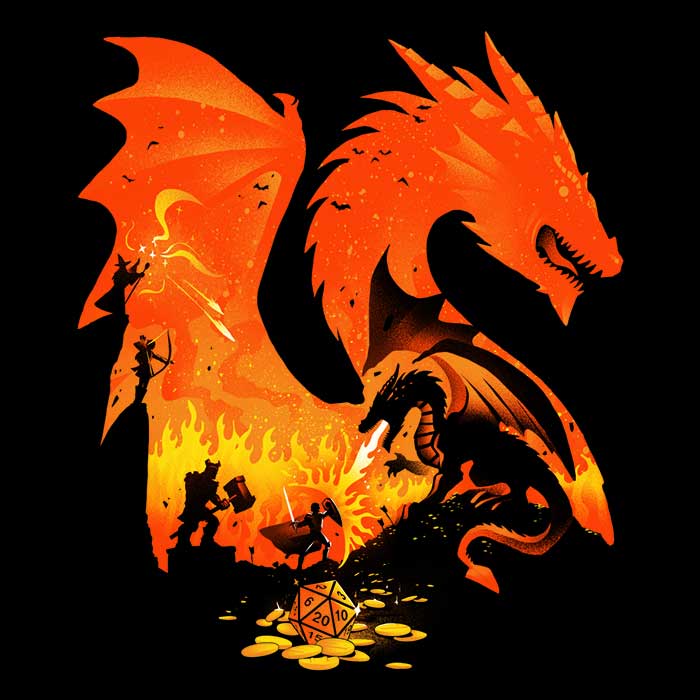 Fantasy Flames - Stylish Men's Clothing Apparel
