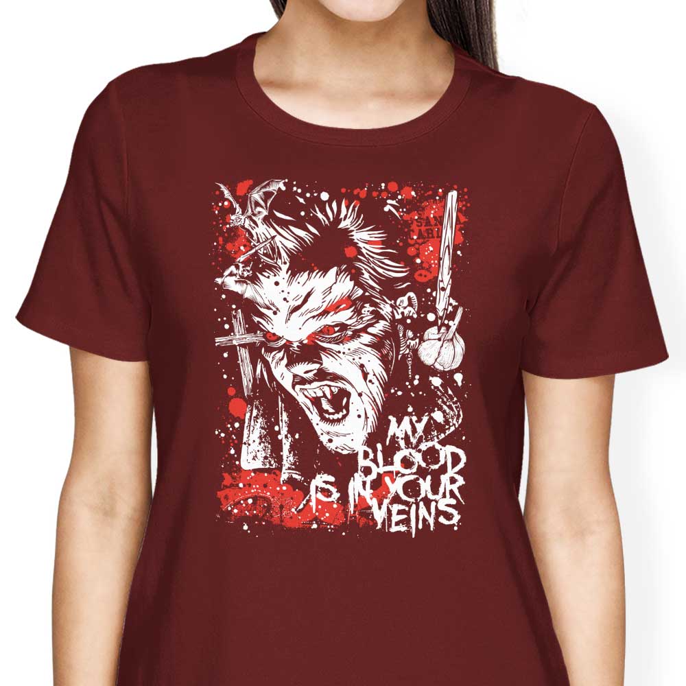 Women's 'Blood in Your Veins' Fashion Apparel Collection