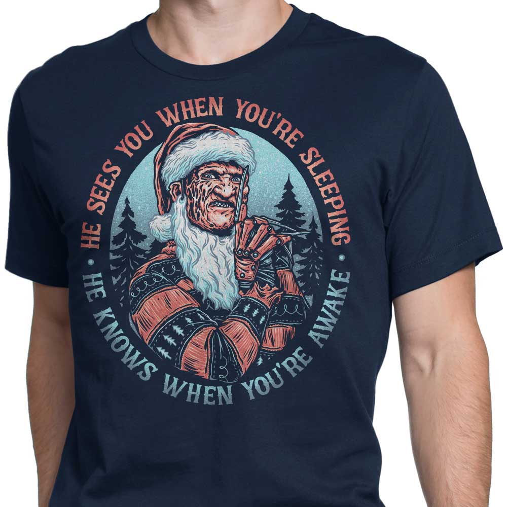 Men's Nightmare Santa-themed Apparel by Momma Gorilla