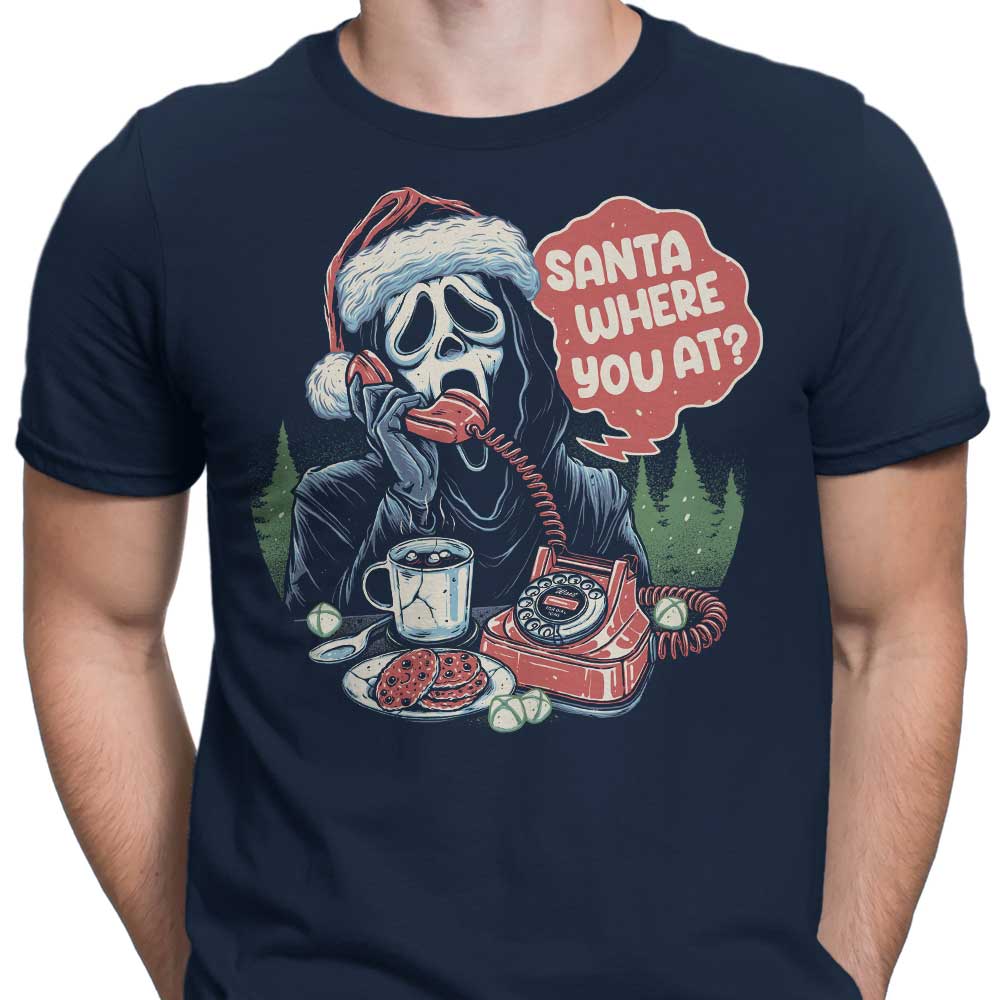 Unique 'Santa Where You At' Men's Clothing by Momma Gorilla